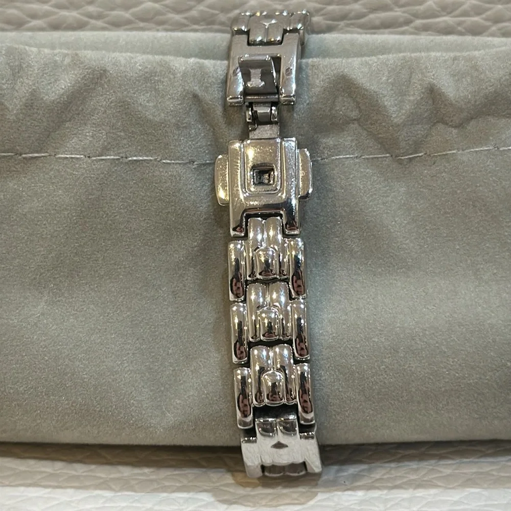Citizen Women’s Natural Diamond Rectangle Wristwatch Model code: EW5413-50A